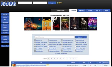 Sites for 4k/High quality torrents now that Mufasa/rarbg is dead.